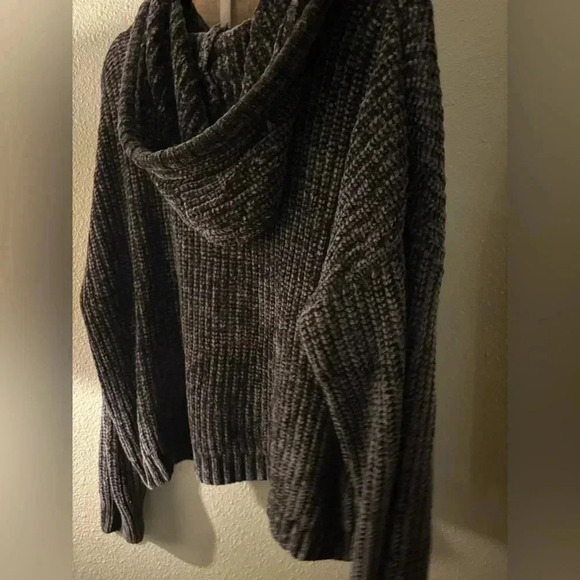 So chenille hoodie crop oversized XL - Picture 5 of 5